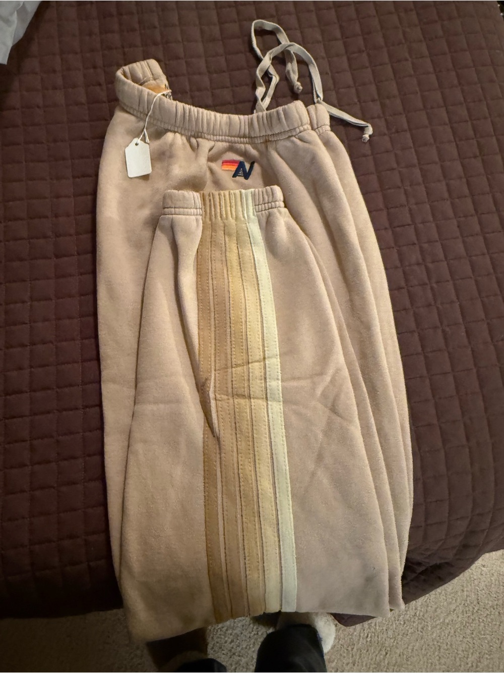 Aviator Nation 5 Stipe Sweatpants - Picture 3 of 5